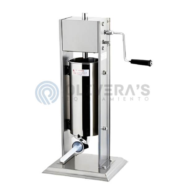 Embutidora Manual Vertical Lundar TV-15L – 15 Litros