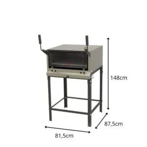Horno Pizzero Gas PRP-770 / 65x68 con Piedra Refractaria
