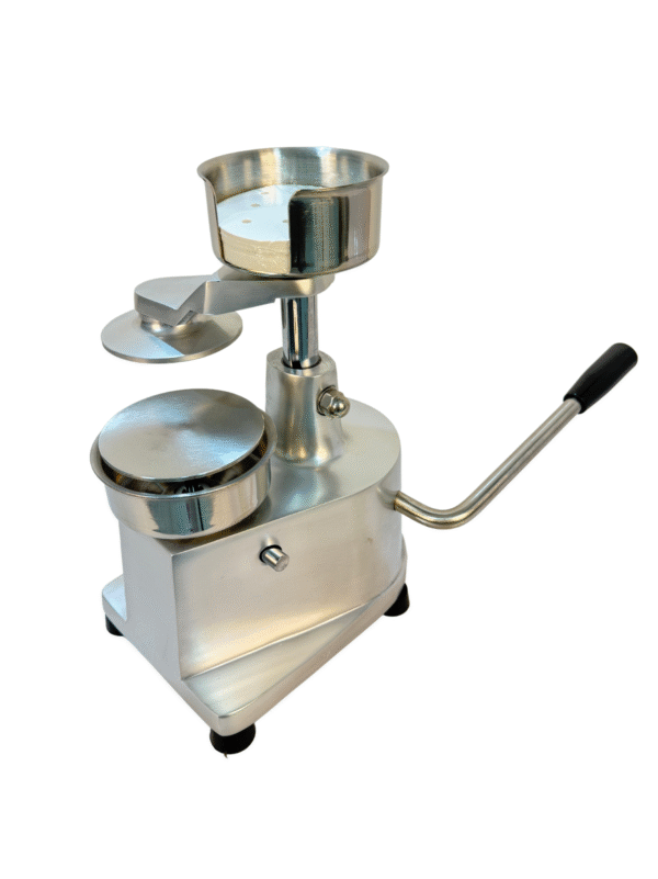 Hamburguesera Manual HF-100 de Aluminio Anodizado 10 cm