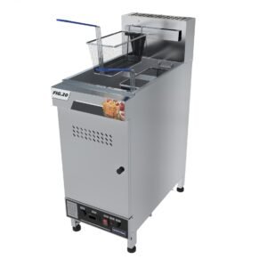 Fritador a Gas FIG20 20 Litros Acero Inoxidable con Control Digital
