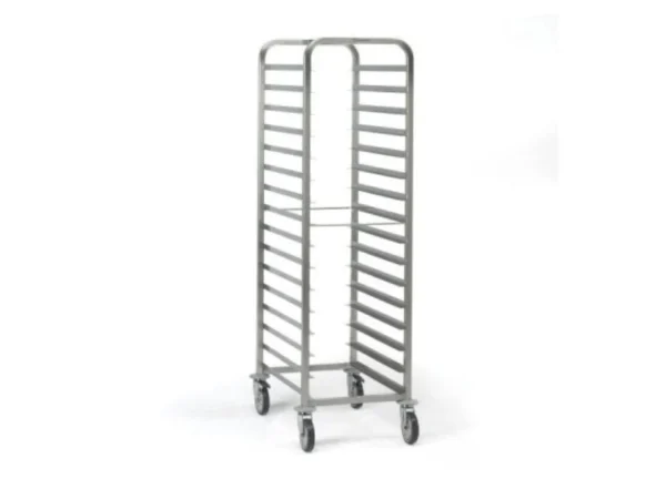 Gabillar TR-M20 para 20 Bandejas GN1/1 Acero Inoxidable con Ruedas