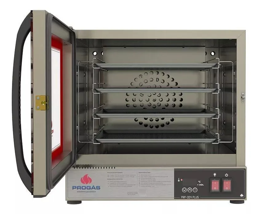 Horno Convector Eléctrico Progas PRP-004 PLUS de 4 Bandejas 35x35 cm - Imagen 2
