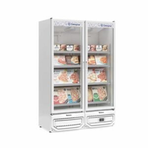 Freezer Vertical Gelopar GCVC-950 957 Litros 2 Puertas de Vidrio