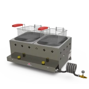 Freidora a Gas PR-20G 10 Litros Acero Inoxidable