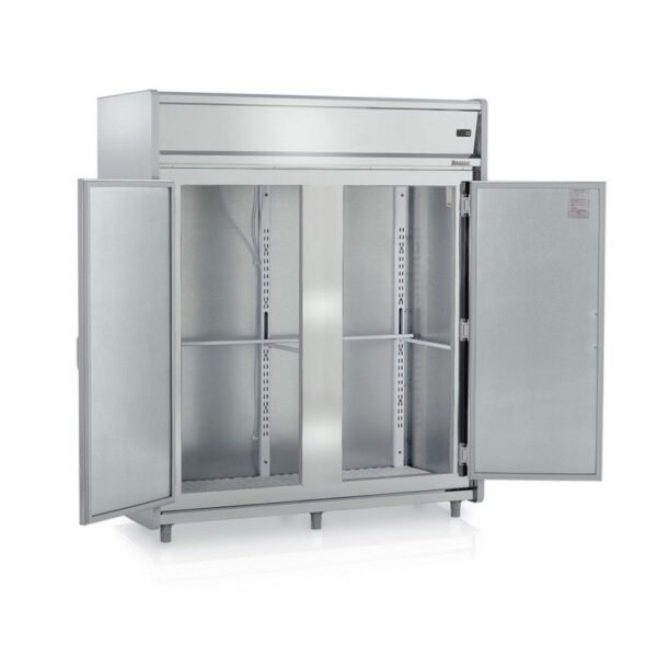 Mini Cámara Refrigerada GMCR-2100 de 2 Puertas Acero Inoxidable 2111 L - Imagen 2